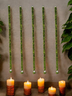 60" Long Artificial Flower Lari, Set of 5 Festive Decor La Vie Bien 60" Long Artificial Flower Lari, Set of 5