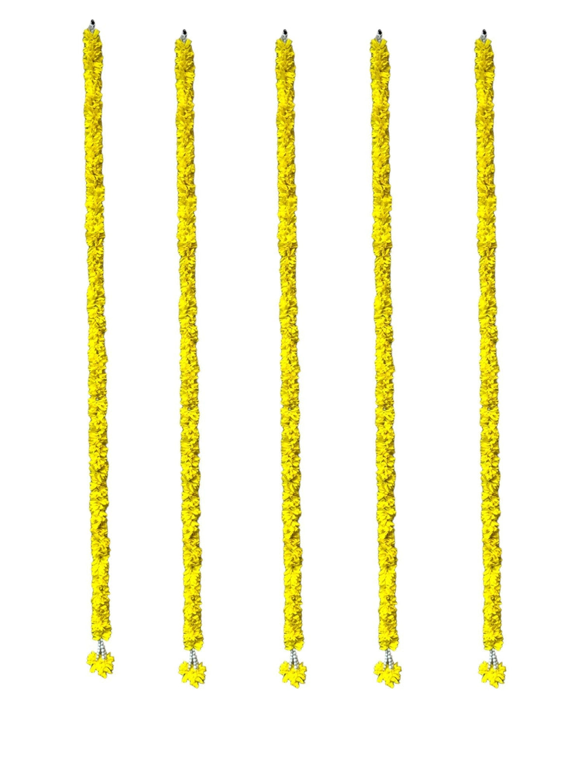 60" Long Artificial Flower Lari, Set of 5 Festive Decor La Vie Bien 60" Long Artificial Flower Lari, Set of 5