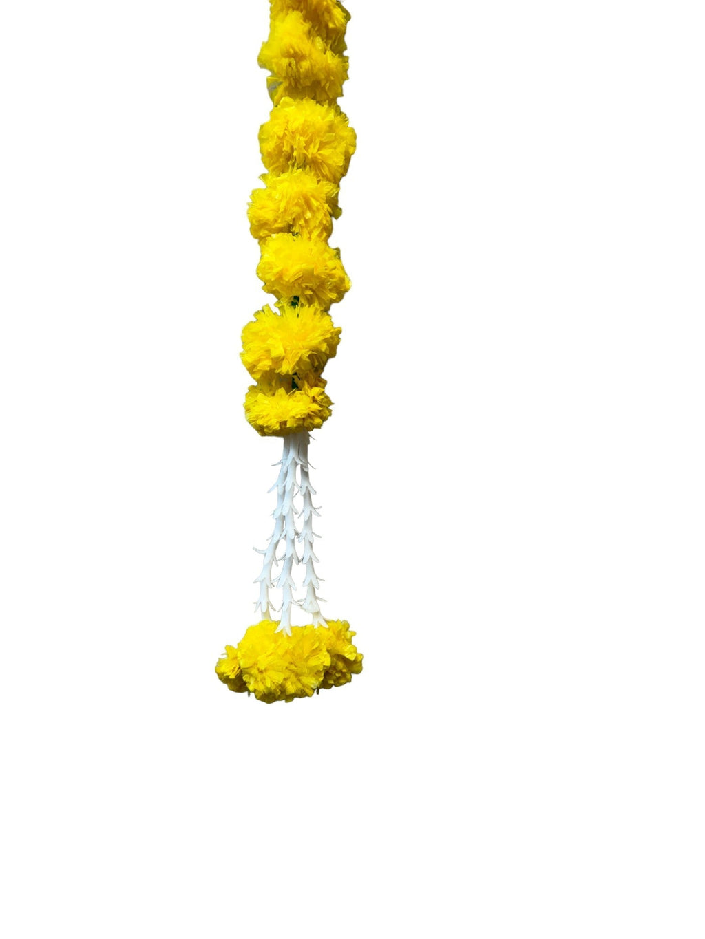60" Long Artificial Marigold Lari, Set of 5 Festive Decor La Vie Bien 60" Long Artificial Marigold Lari, Set of 5