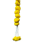 60" Long Artificial Marigold Lari, Set of 5 Festive Decor La Vie Bien 60" Long Artificial Marigold Lari, Set of 5