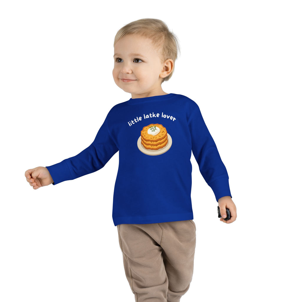 Little Latke Lover Potato Pancake Long Sleeve Tee