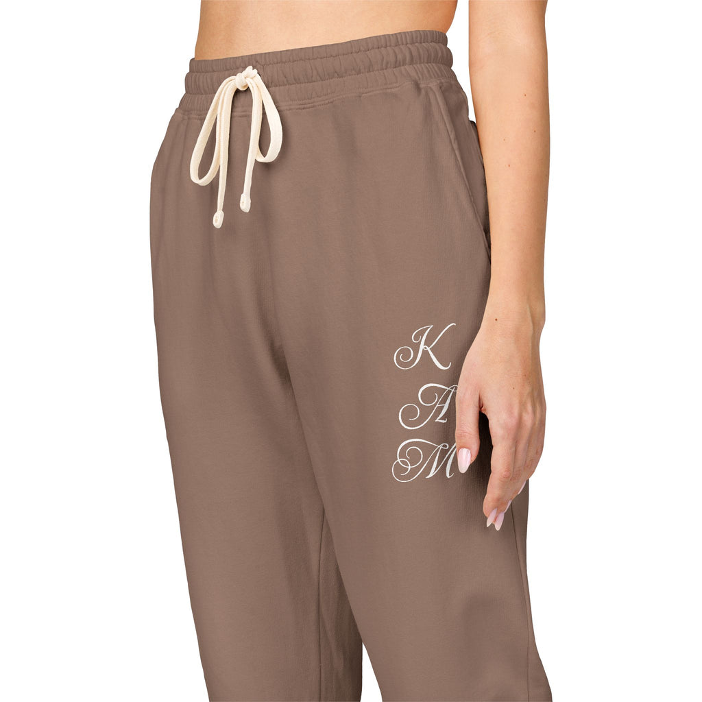 Personalized Monogram Joggers — Casual Unisex Fleece Sweatpants