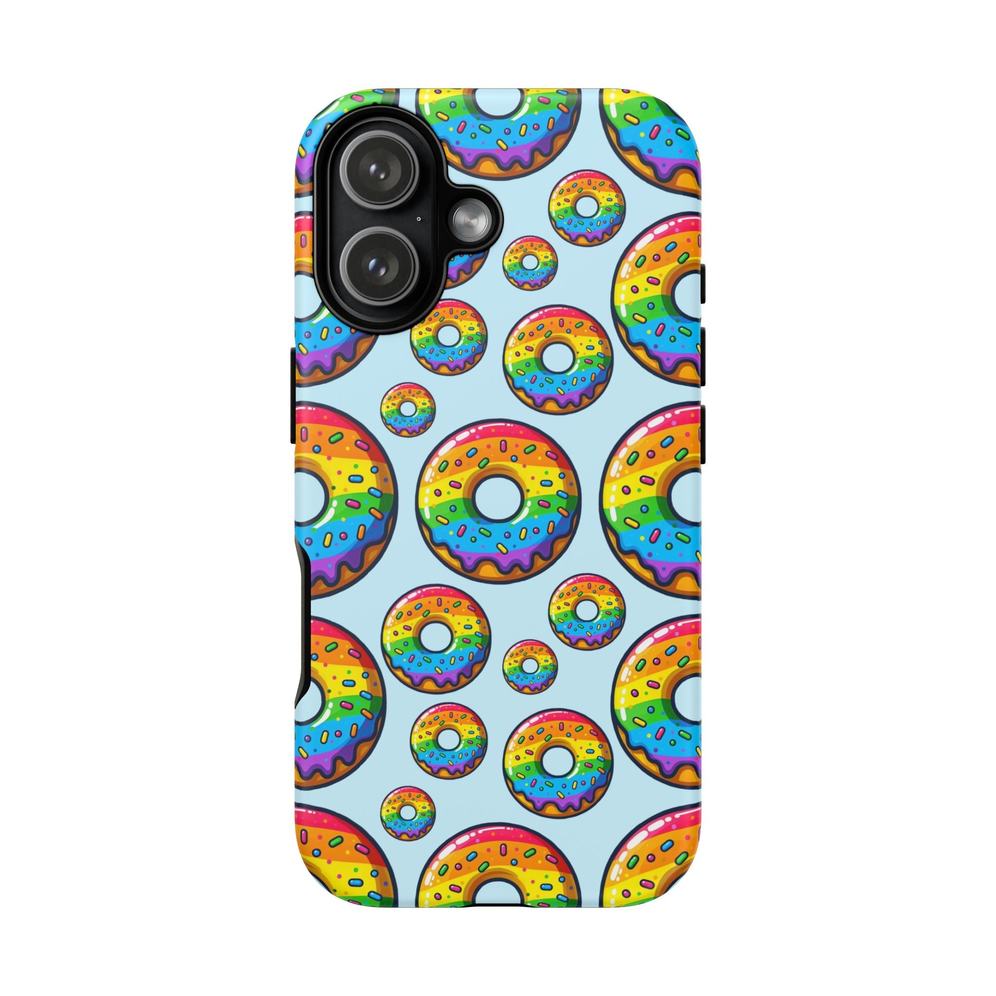 Bespattered Facade Rainbow Sprinkle Donut Tough Case