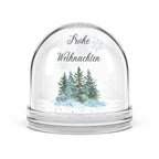 Frohe Weihnachten Snow Globe by Printify