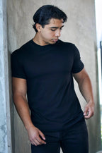 The Original Men's Bamboo Viscose/Organic Cotton Short Sleeve T-Shirt - Classic Cut by Spun Bamboo