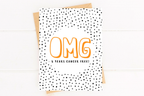 4 Year Cancer Survivor Card by Five Dot Post