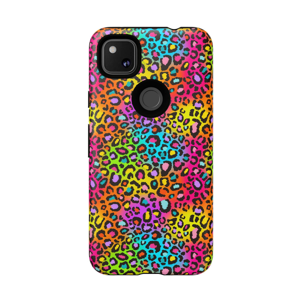 Bespattered Facade Rainbow Leopard Tough Case
