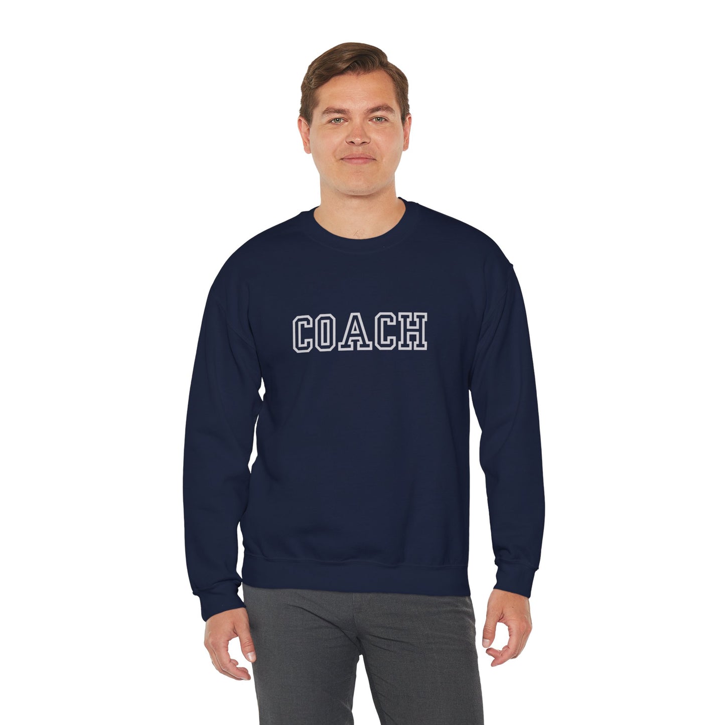 Coach Sweatshirt mit Rundhalsausschnitt