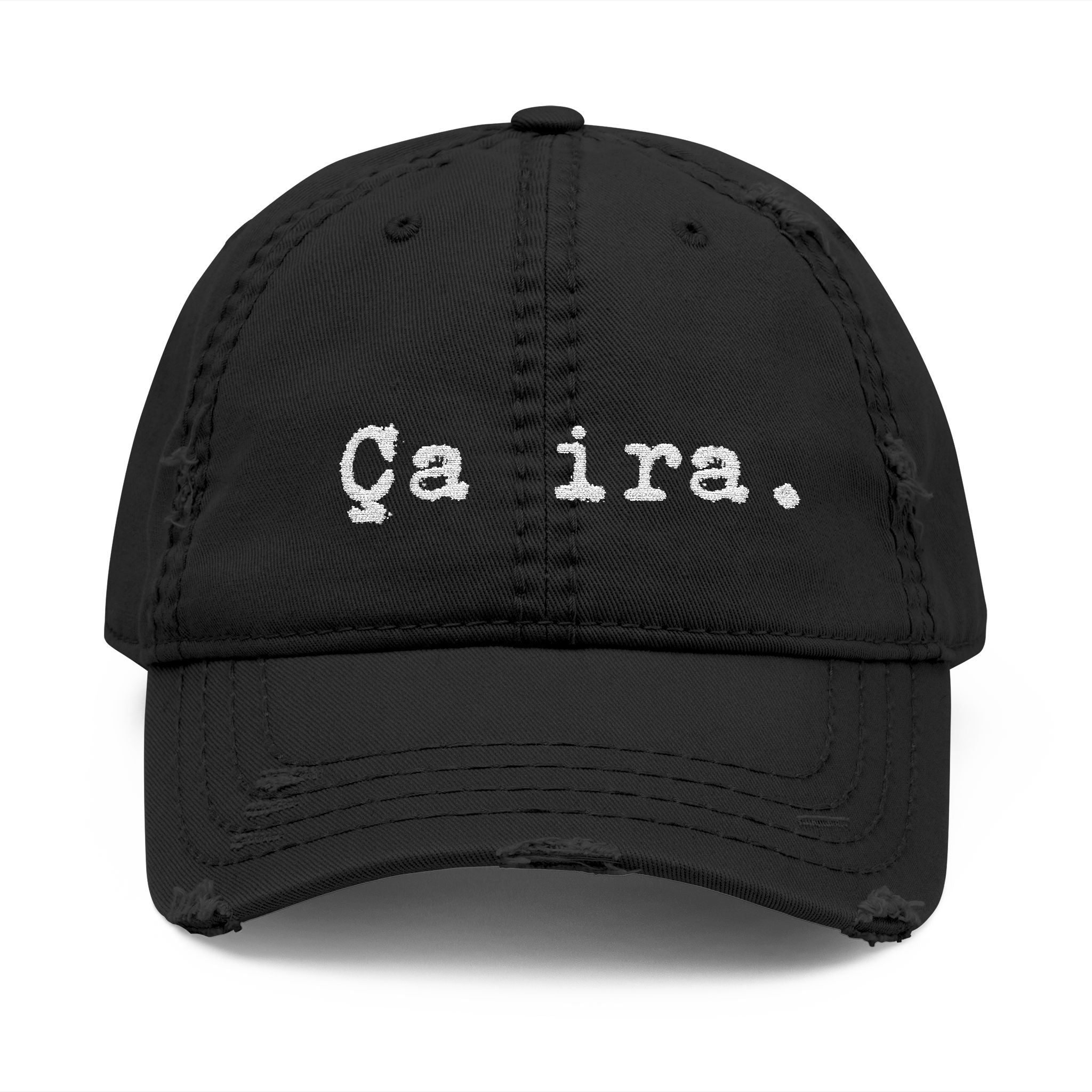 French Ça Ira embroidered baseball Cap