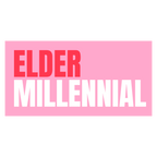 Cute Vinyl Sticker Elder Millennial Pink Sticker by Five Dot Post