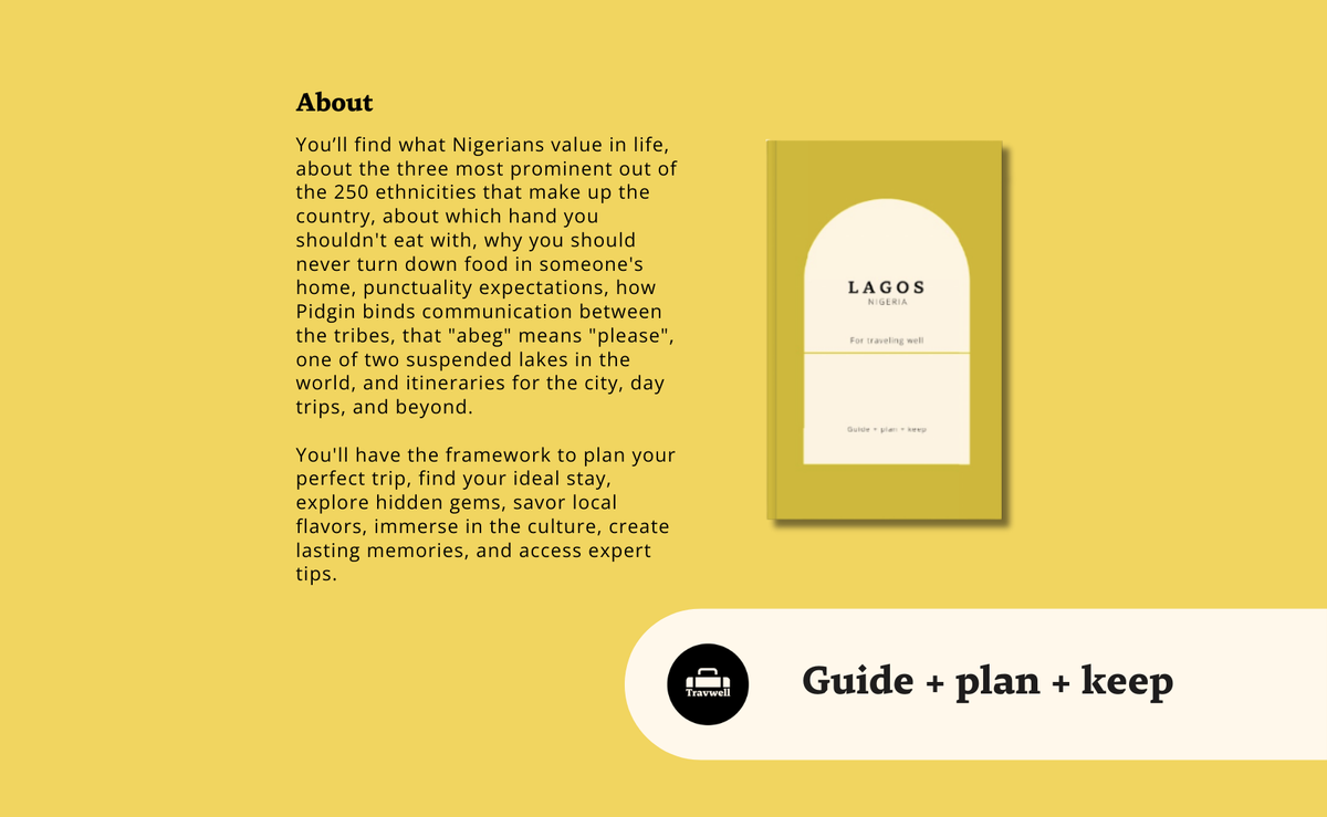 Lagos Travel Essential: A Planner for Your Next Nigeria Trip