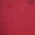 62x124" Rectangular Poppies Yellow & Red Matelassé Tablecloth by Tissus Toselli Tablecloth La Vie Bien 62x124" Rectangular Poppies Yellow & Red Matelassé Tablecloth by Tissus Toselli