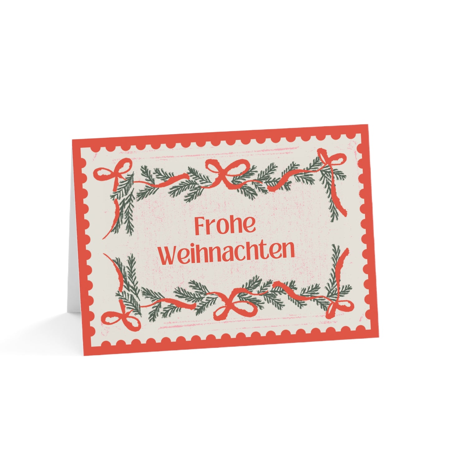 Frohe Weihnachten-Grußkarten - Deutsch „Frohe Weihnachten“