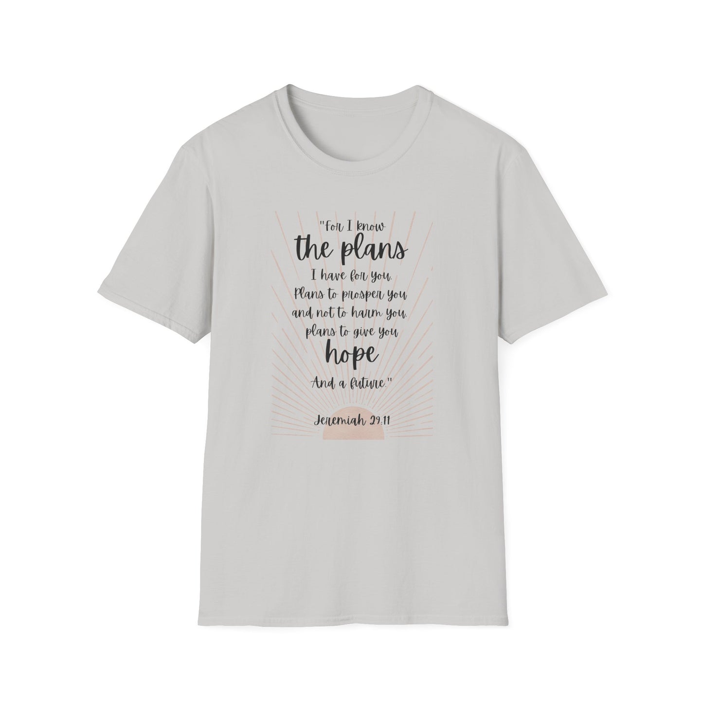 Jeremiah 29 11 Bible Verse T-Shirt
