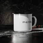 Merde Enamel Camp Cup