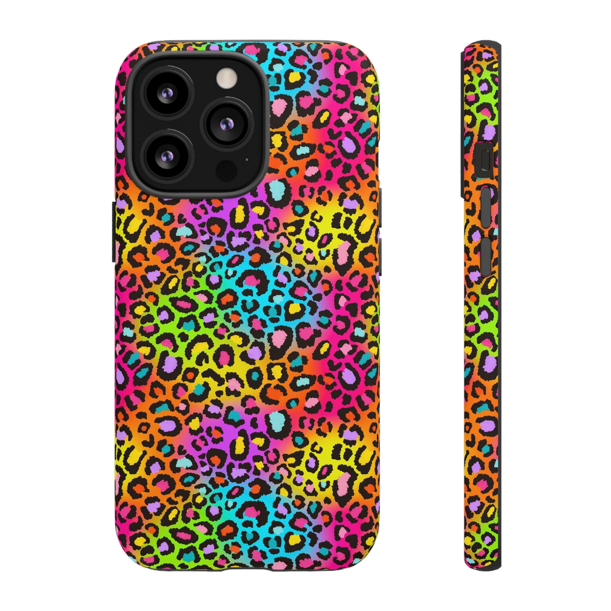 Bespattered Facade Rainbow Leopard Tough Case