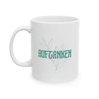Auftanken German "Refueling" Mental Health Mug, Ceramic Coffee Cup geschenk