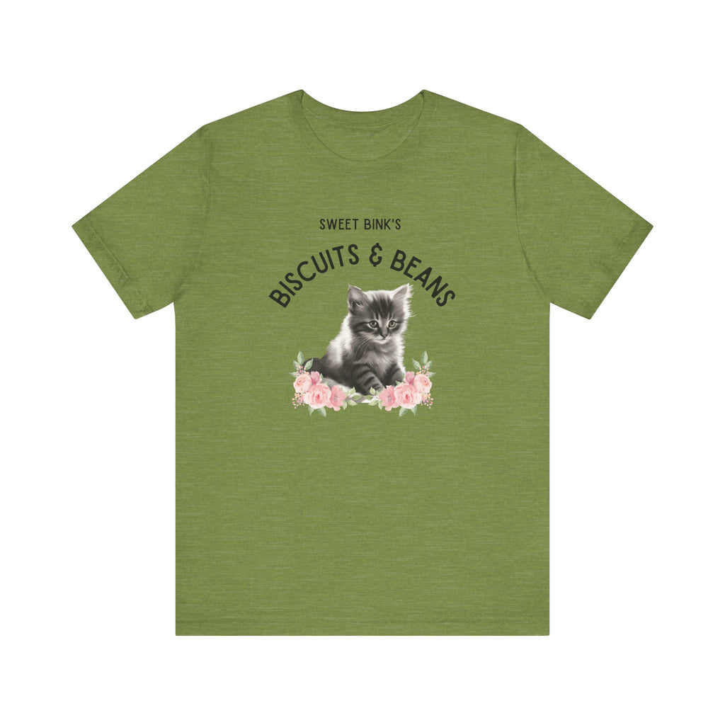 Sweet Bink's Biscuits and Beans cat tee