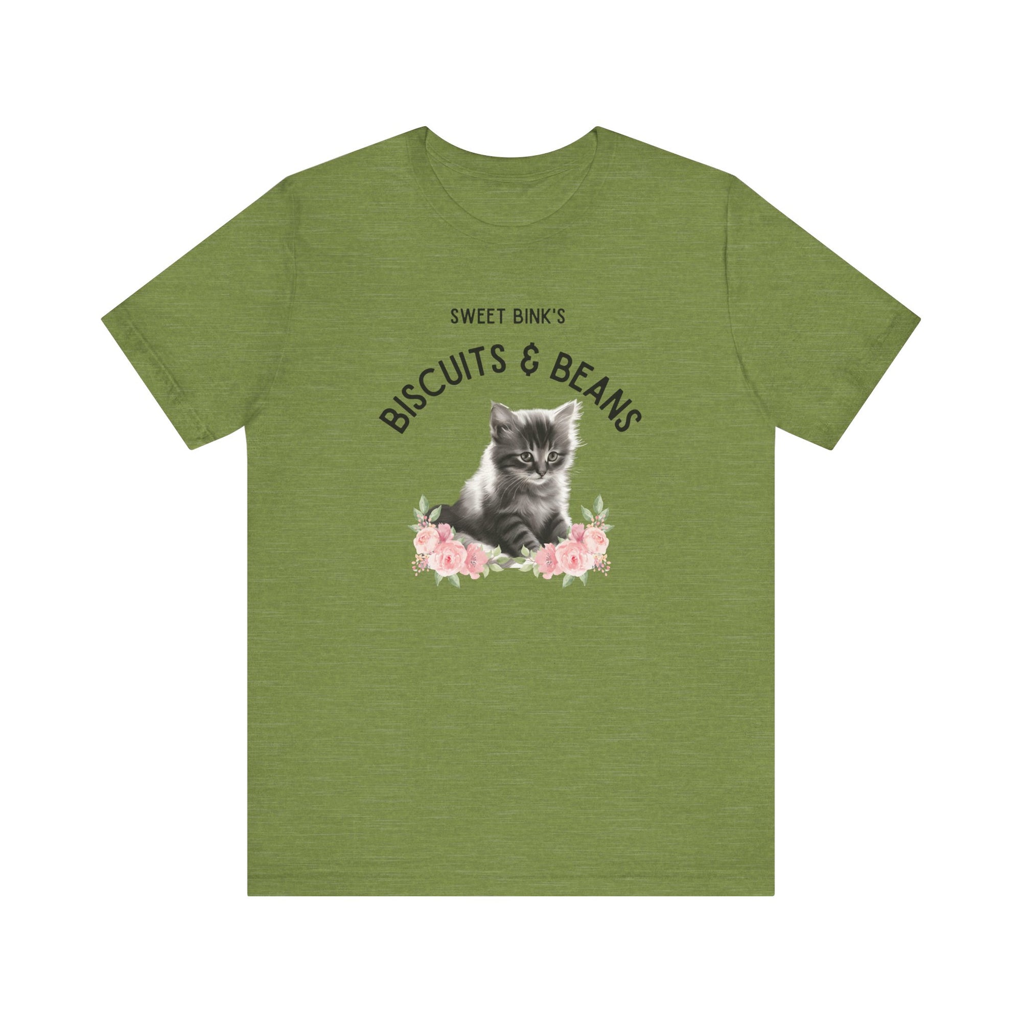 Sweet Bink's Biscuits and Beans cat tee