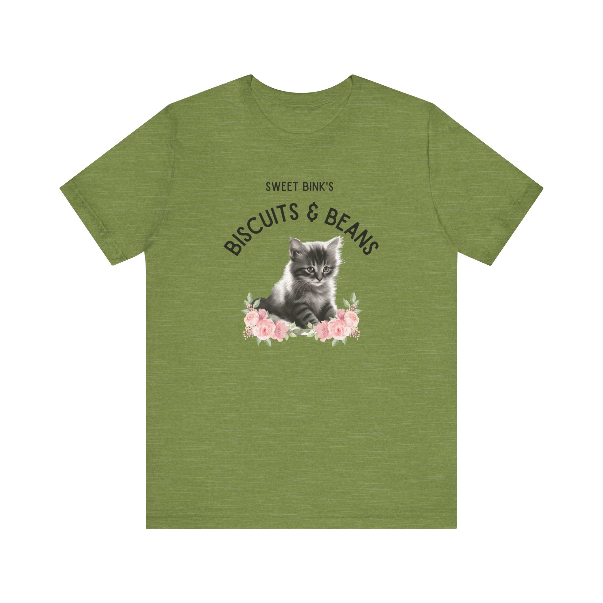 Sweet Bink's Biscuits and Beans cat tee