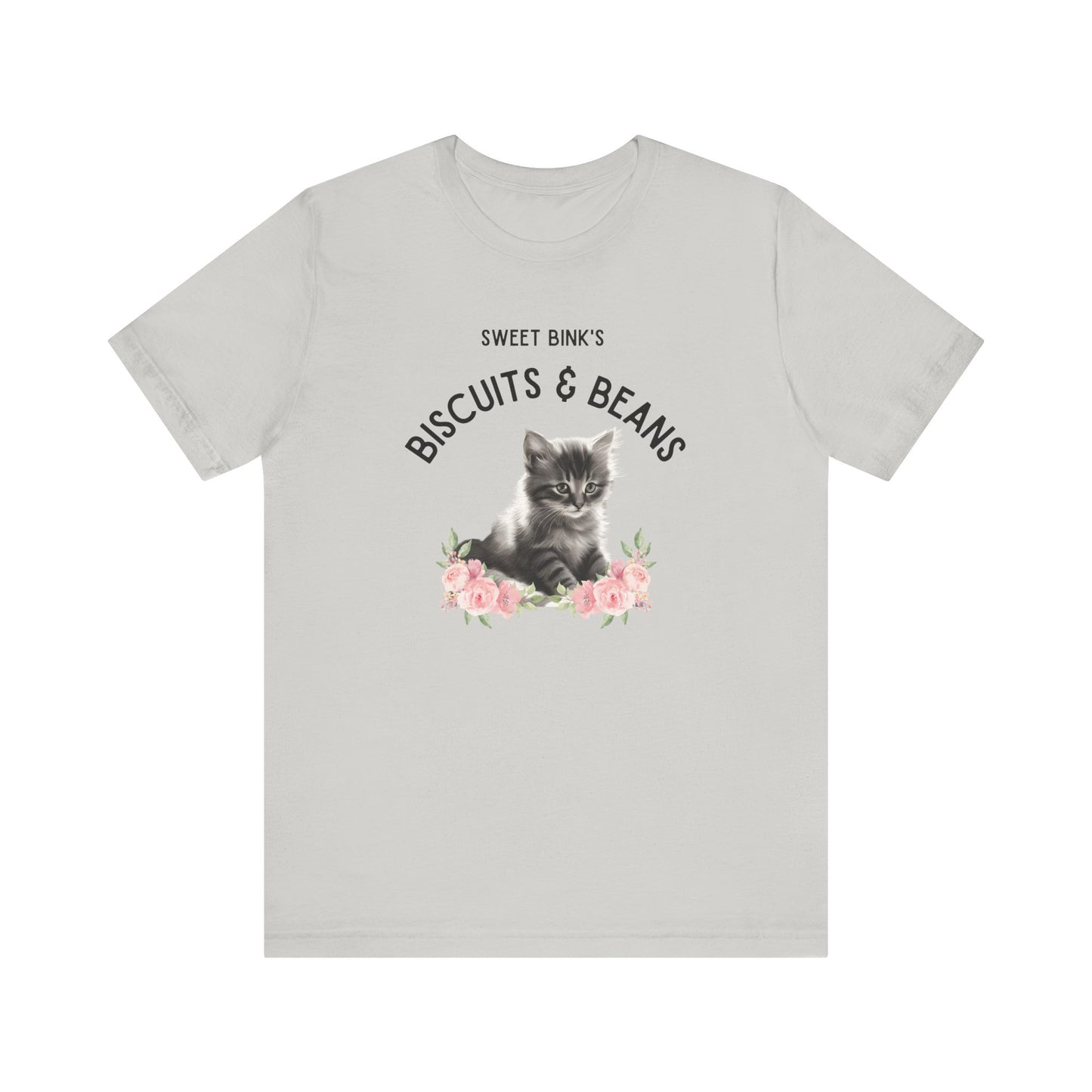 Sweet Bink's Biscuits and Beans cat tee