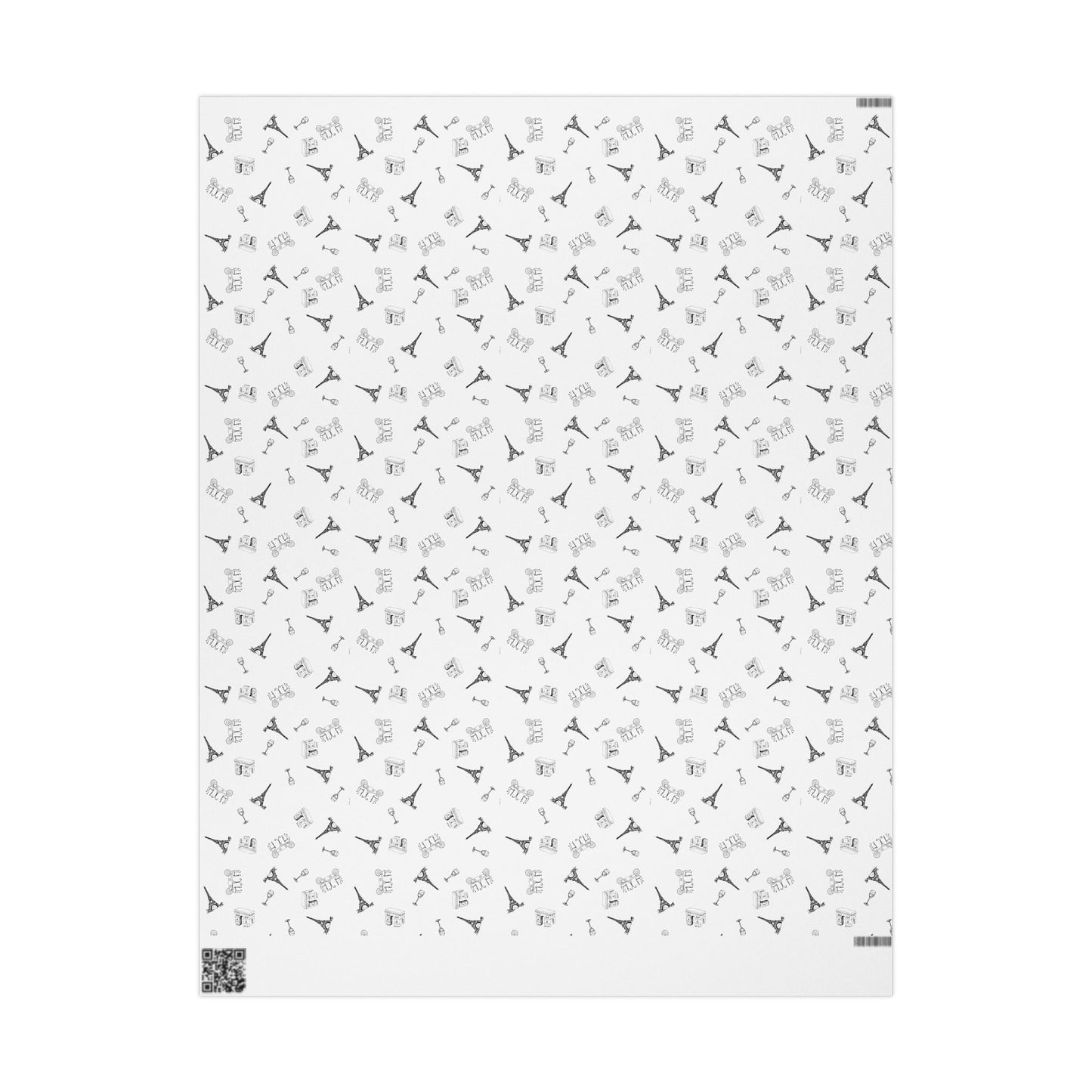 France and Paris themed Wrapping Paper