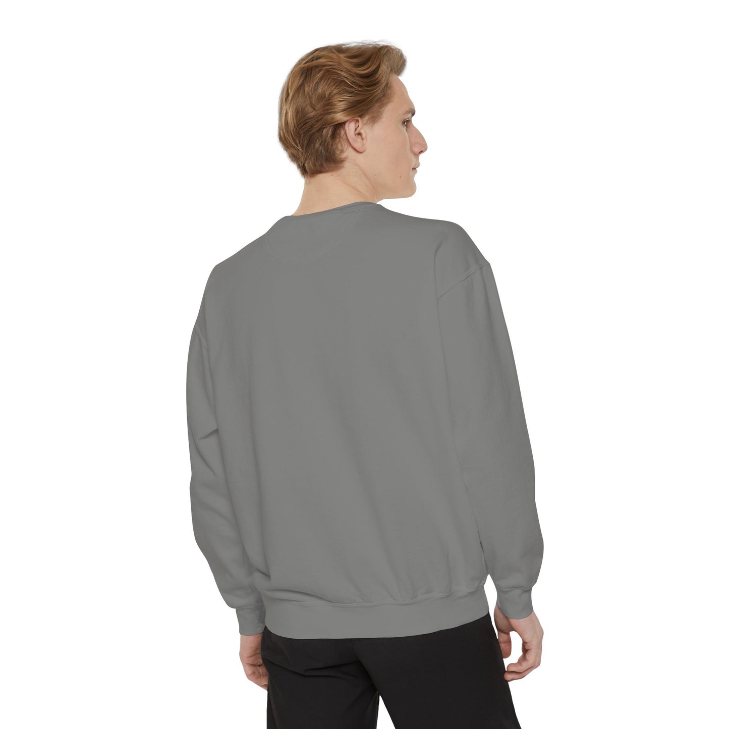 Sweat-shirt Oui et texte en bloc, couleurs confort