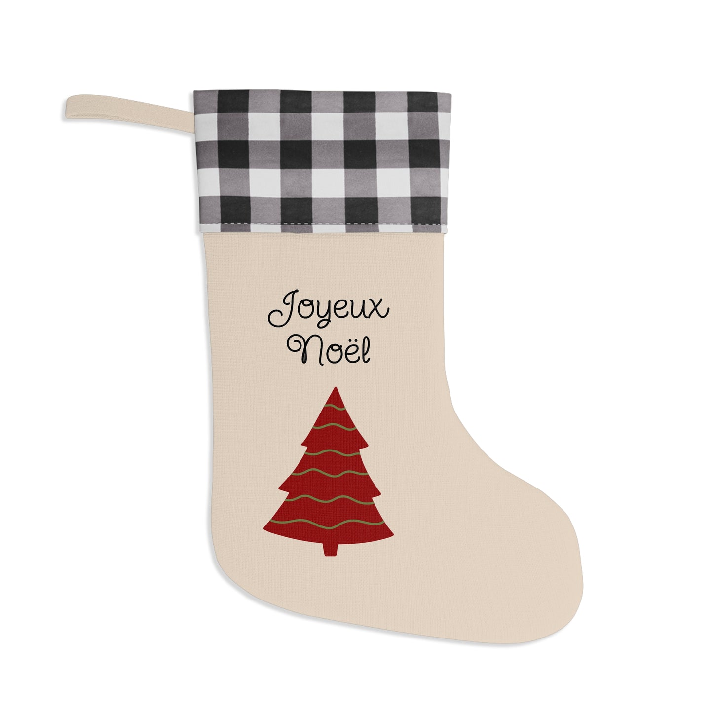 Joyeux Noel Christmas Stocking