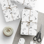 France and Paris themed Wrapping Paper