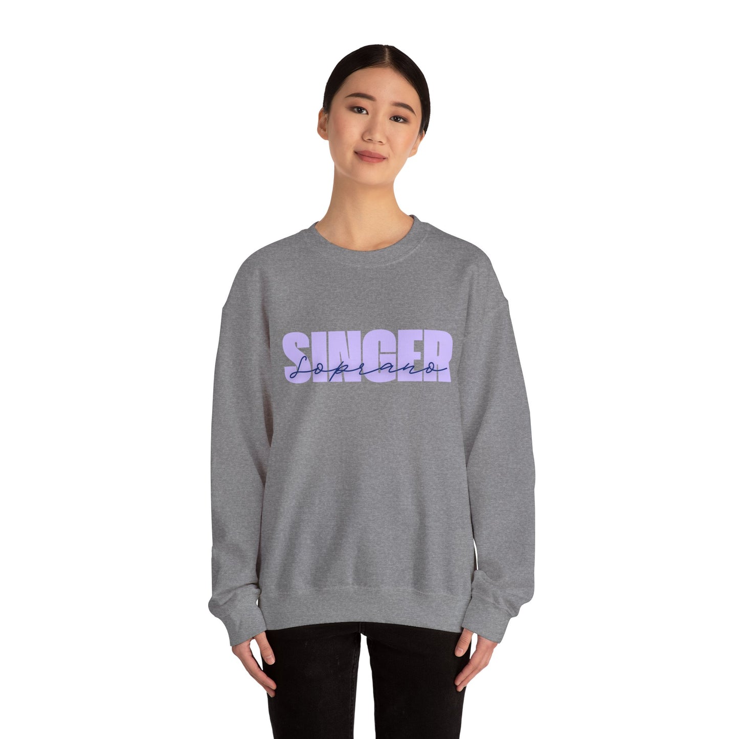 Sopransängerin Crewneck Sweatshirt