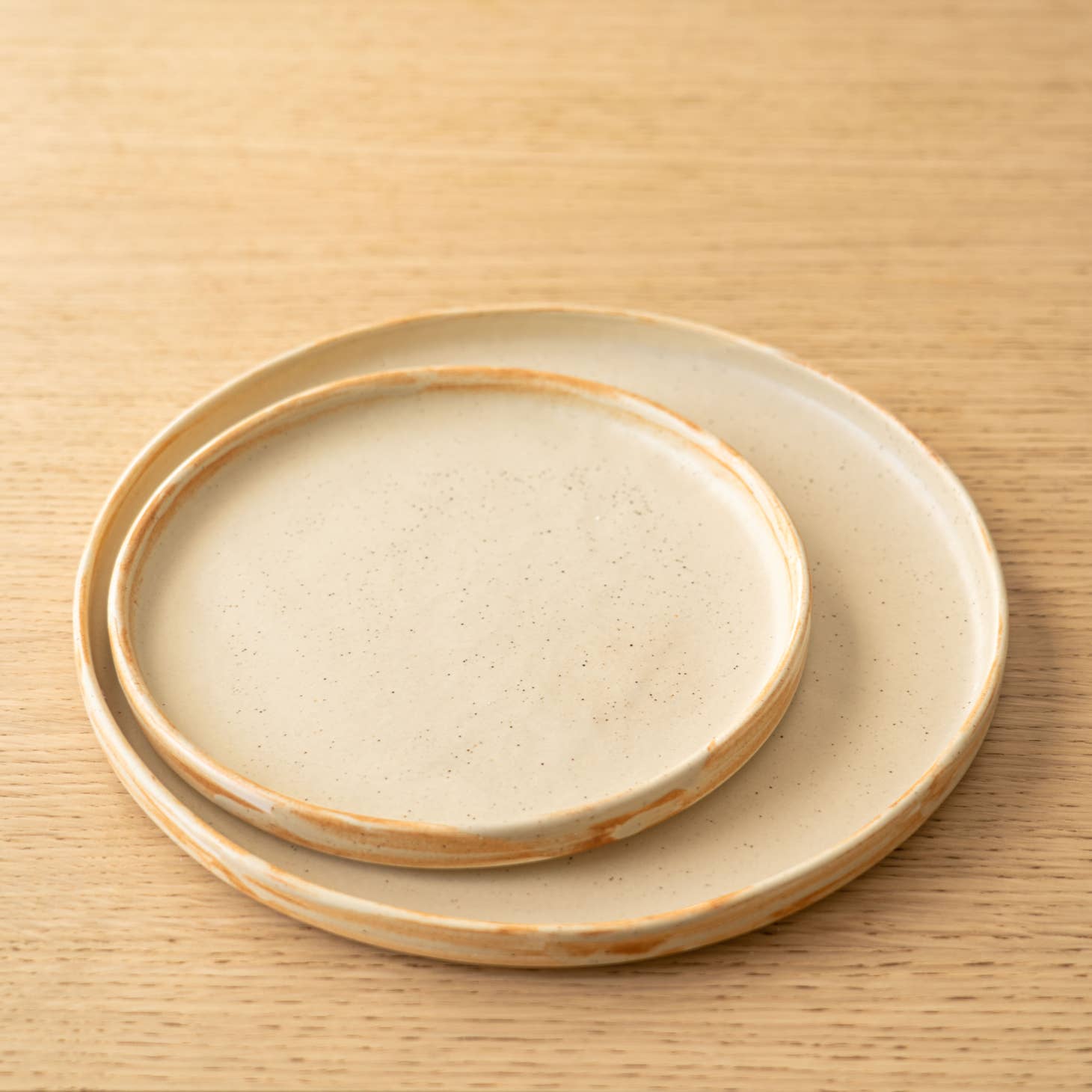 Handmade Ukrainian Stoneware Dinner Plates