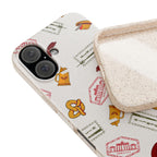 Biodegradable Phone Case with German goodies (Bavarian Pretzels, Beer Steins, hats, Fernsehturm tower & Berlin Stamps)