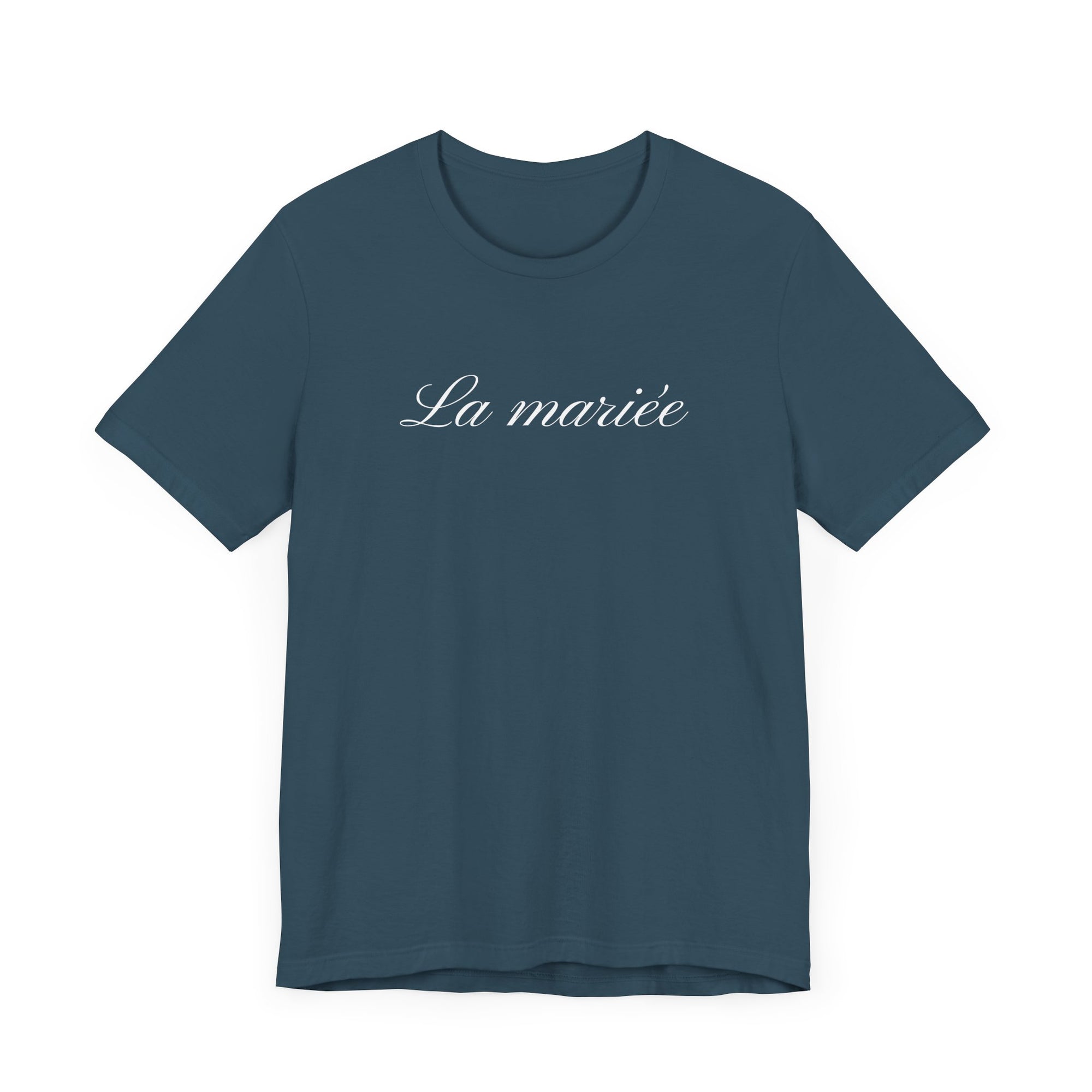La mariée bride T-Shirt, Wedding Tee, Bridal Party Shirt - La Vie Bien - Bachelorette party - Bachelorette party French