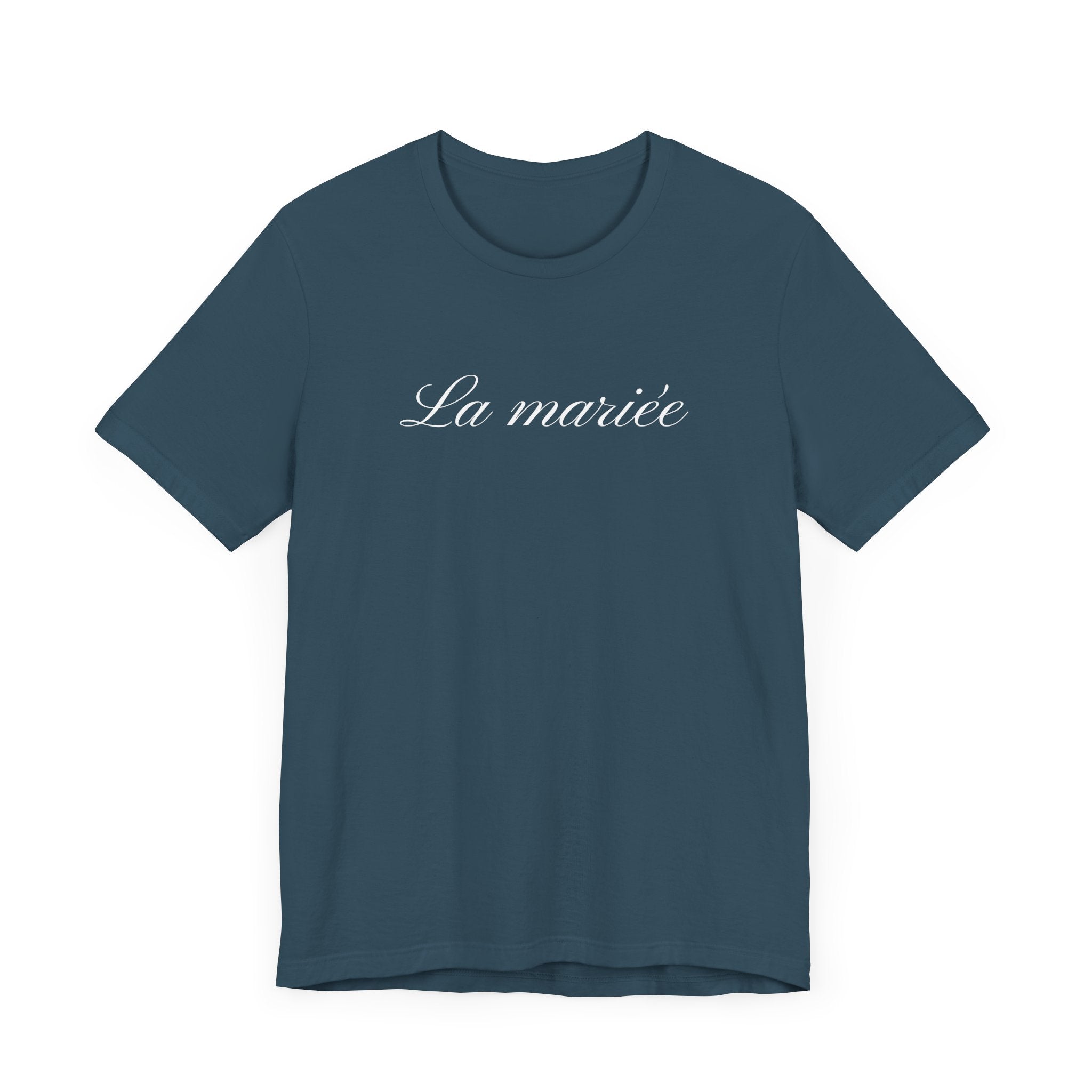 La mariée bride T-Shirt, Wedding Tee, Bridal Party Shirt - La Vie Bien - Bachelorette party - Bachelorette party French