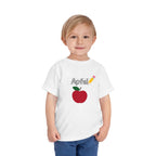 Apfel Toddler Short Sleeve Tee by Printify