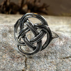 Ailre Celtic Knot Ring in Sterling Silver