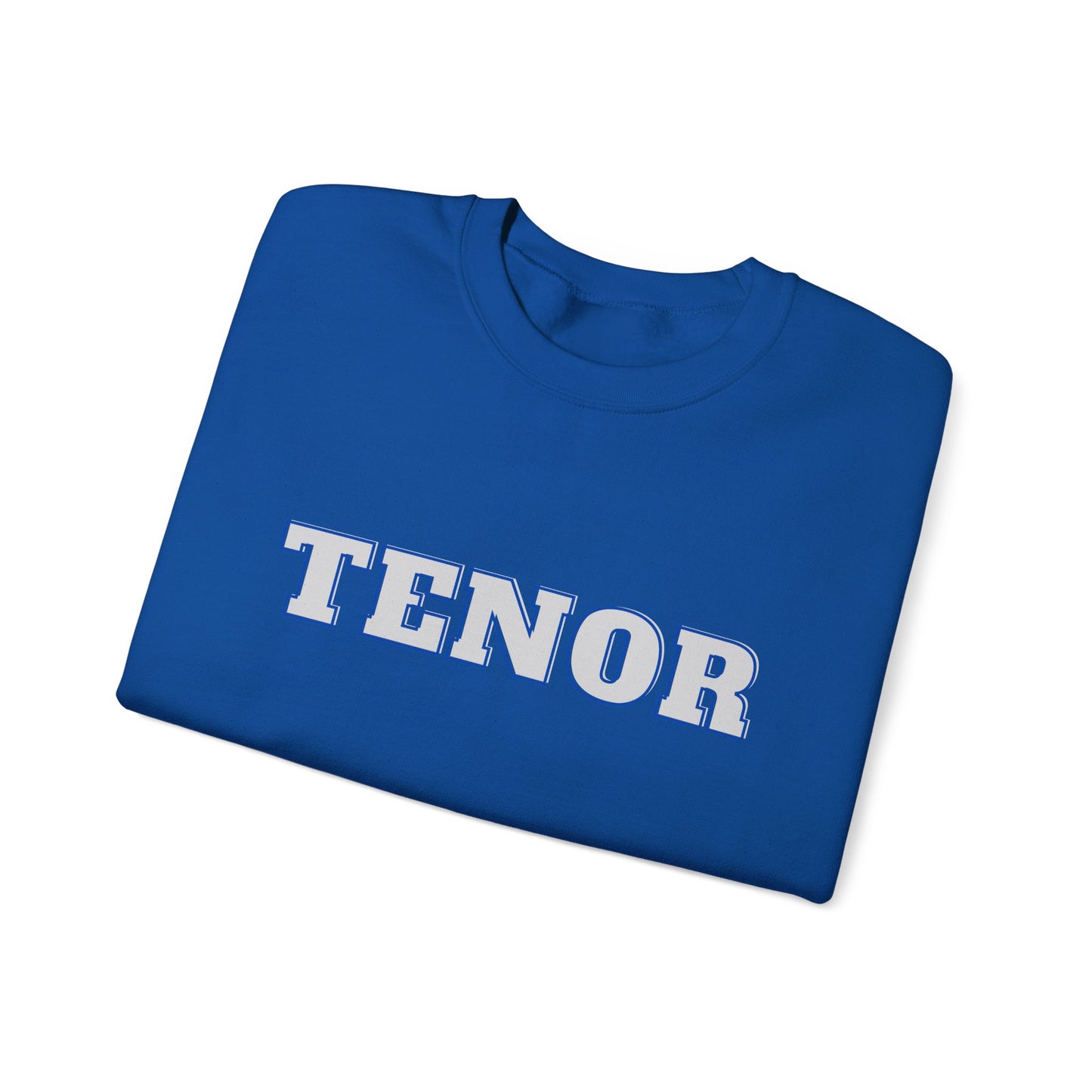Sweat-shirt ras du cou avec chanteur ténor