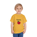 Pomme Toddler Short Sleeve Tee by Printify