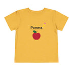 Pomme Toddler Short Sleeve Tee by Printify