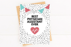 Physician Assistant Card - Thank You Greeting Card by Five Dot Post