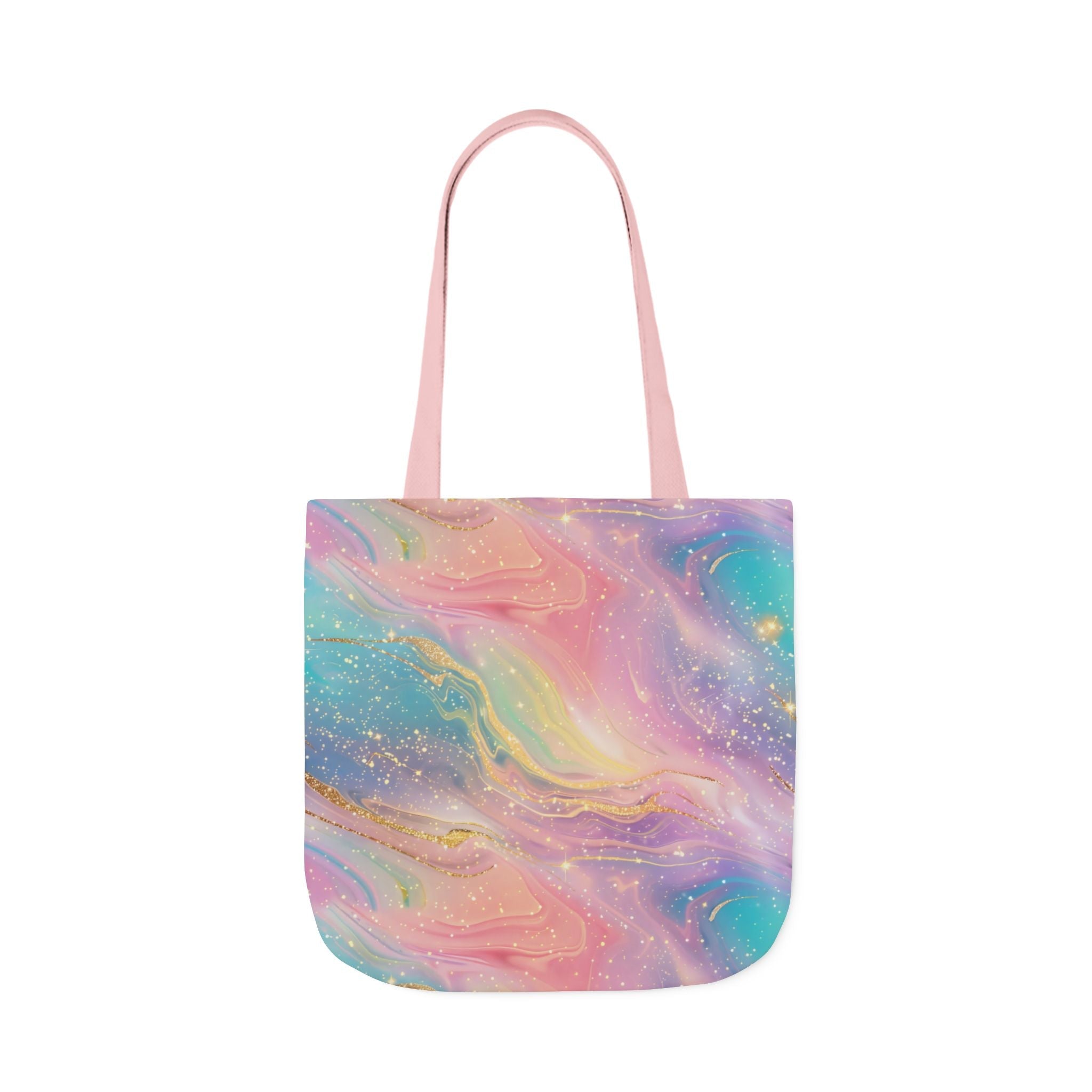Bespattered Facade Pastel Dreams Canvas Tote Bag | 3 Sizes and 5 Strap Colors