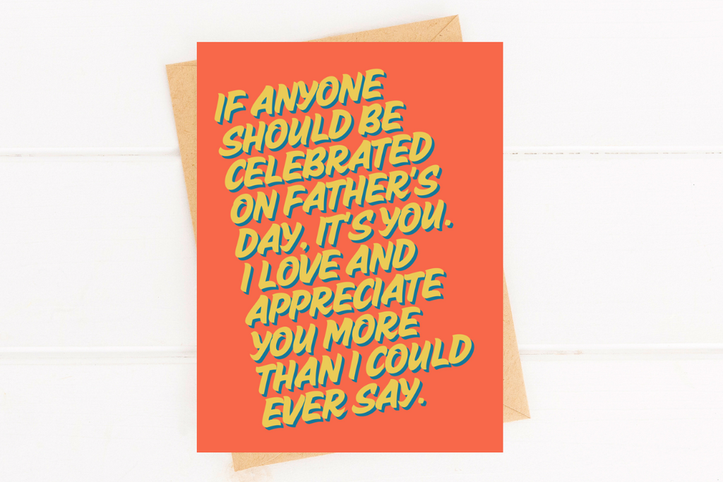 Father's Day Card for Father Figure, Step Dad, Uncle Card