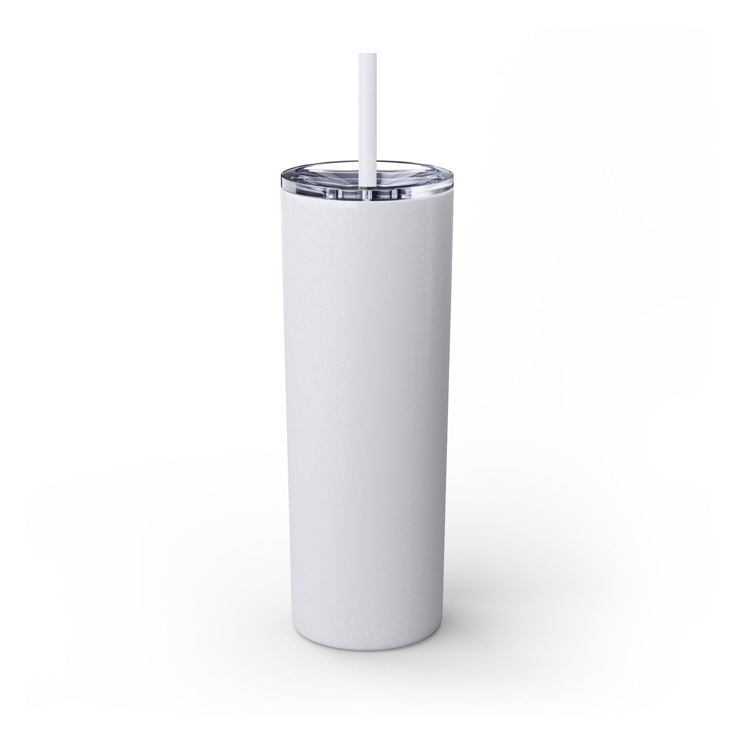 Meilleure amie du monde Skinny Tumbler with Straw, 20oz