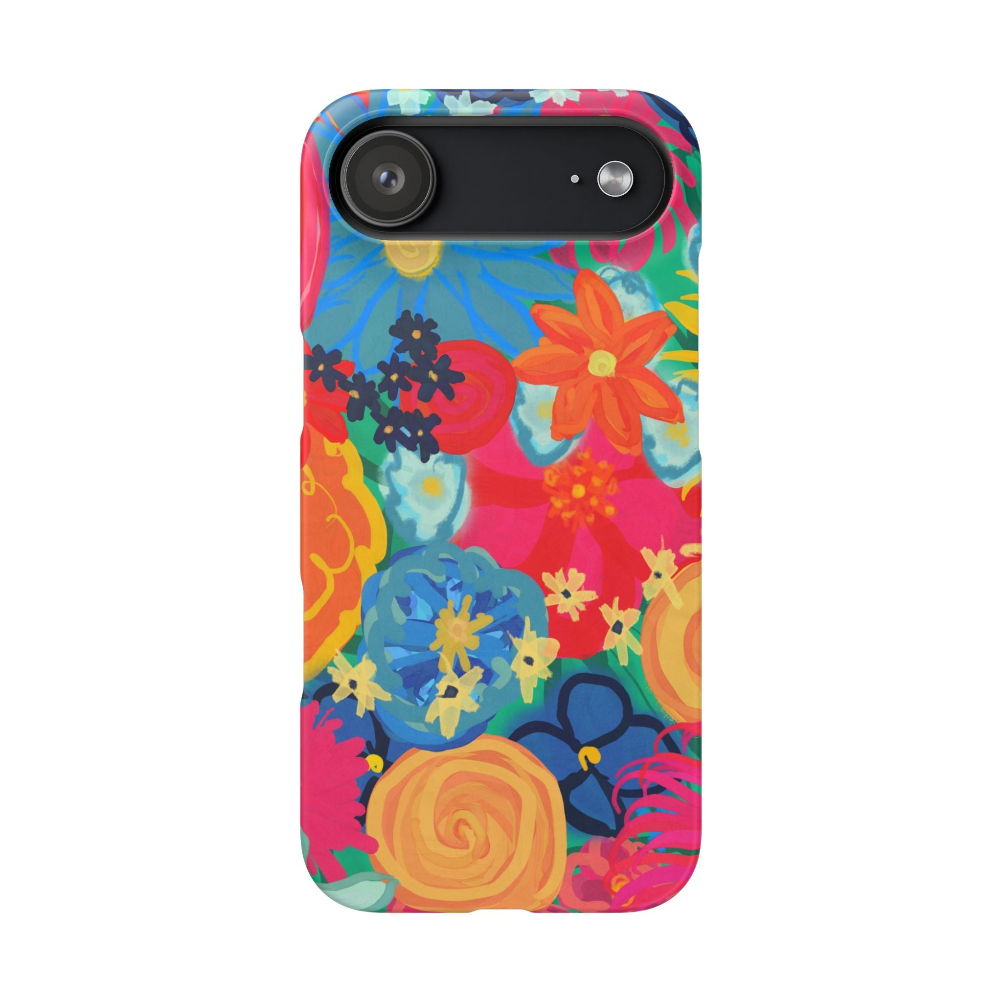 Bespattered Facade Bold Florals Snap Case