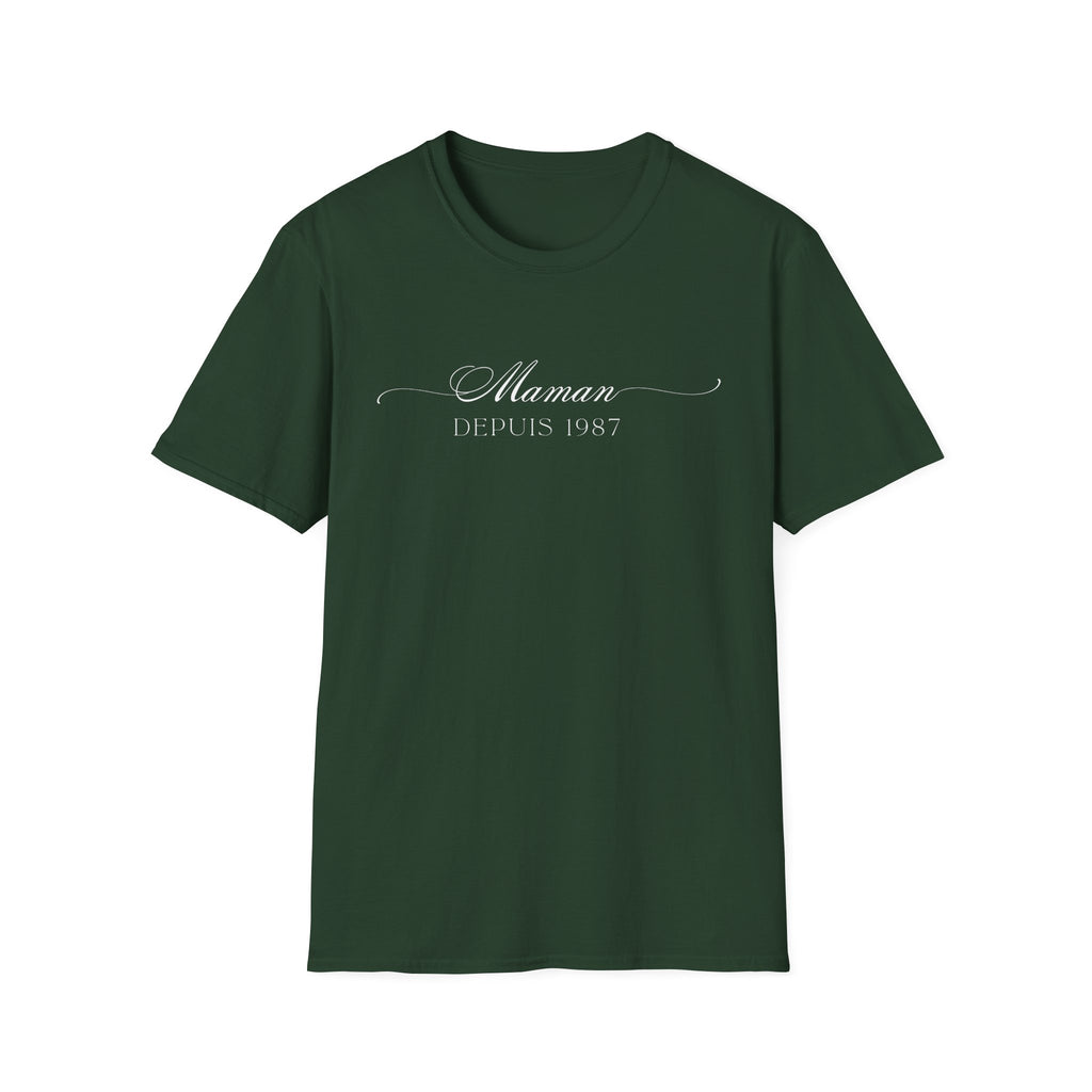 Maman Since (year) customizable T-Shirt