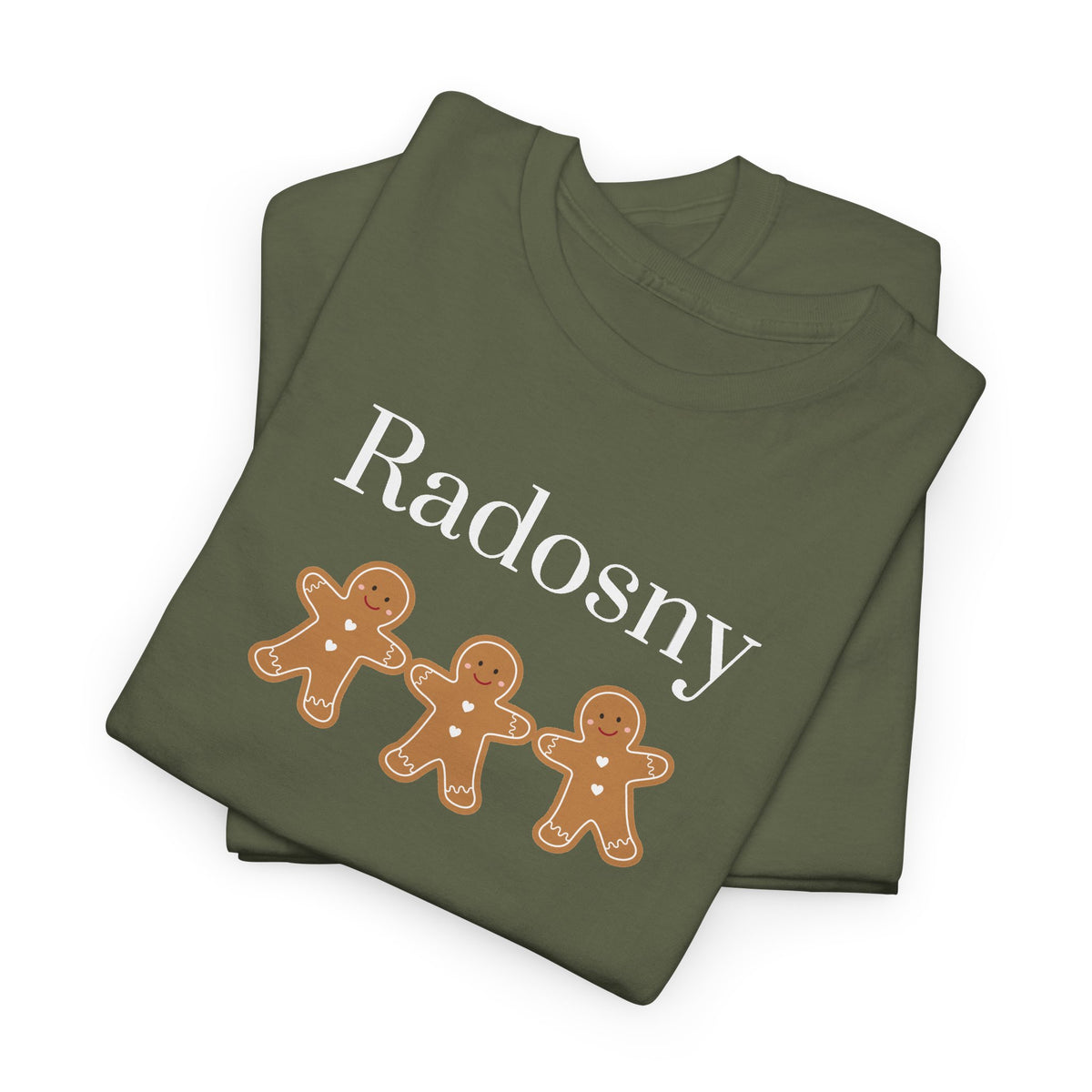 Radosny Polish joyful Gingerbread Trio Tee