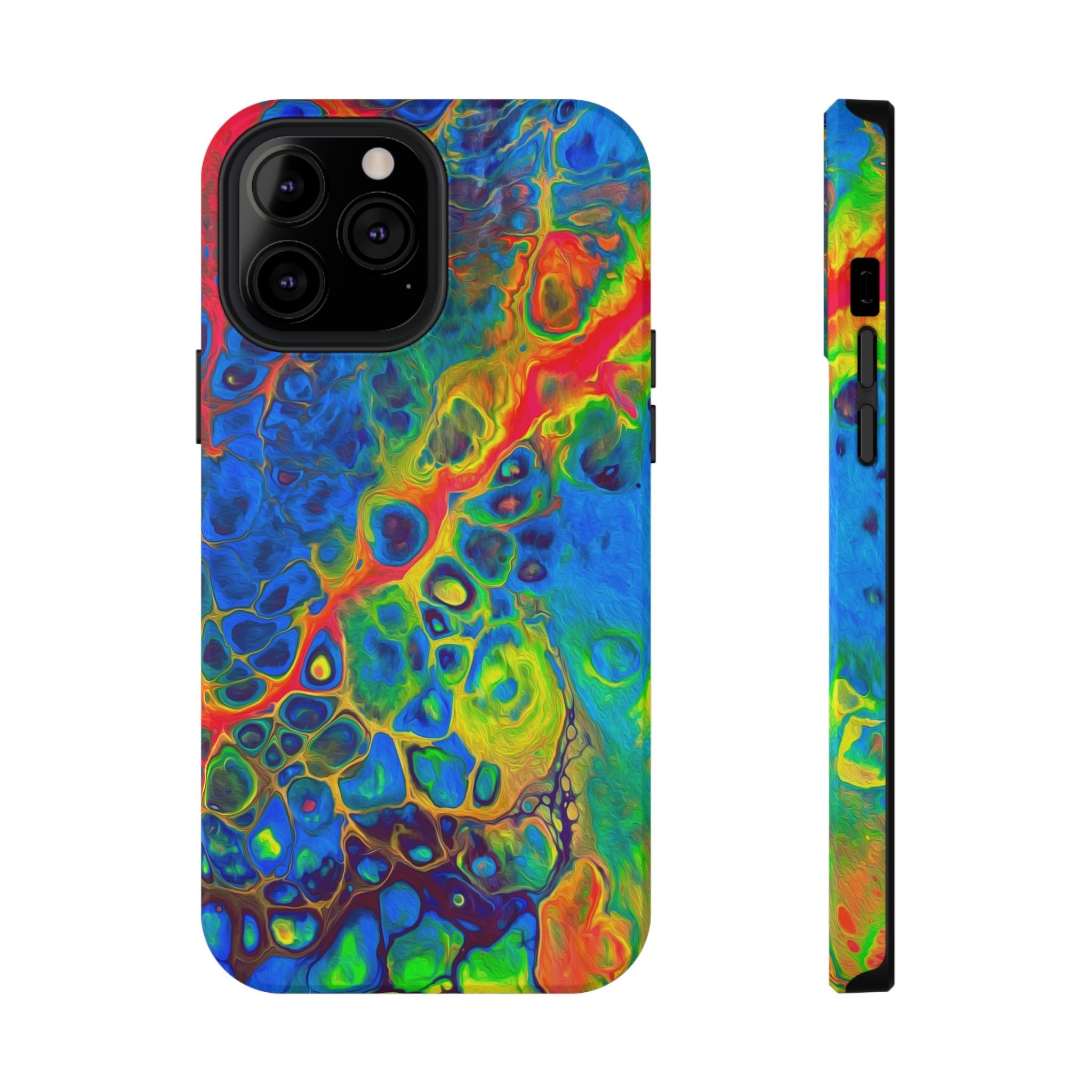 Bespattered Facade Rainbow Impact-Resistant Case