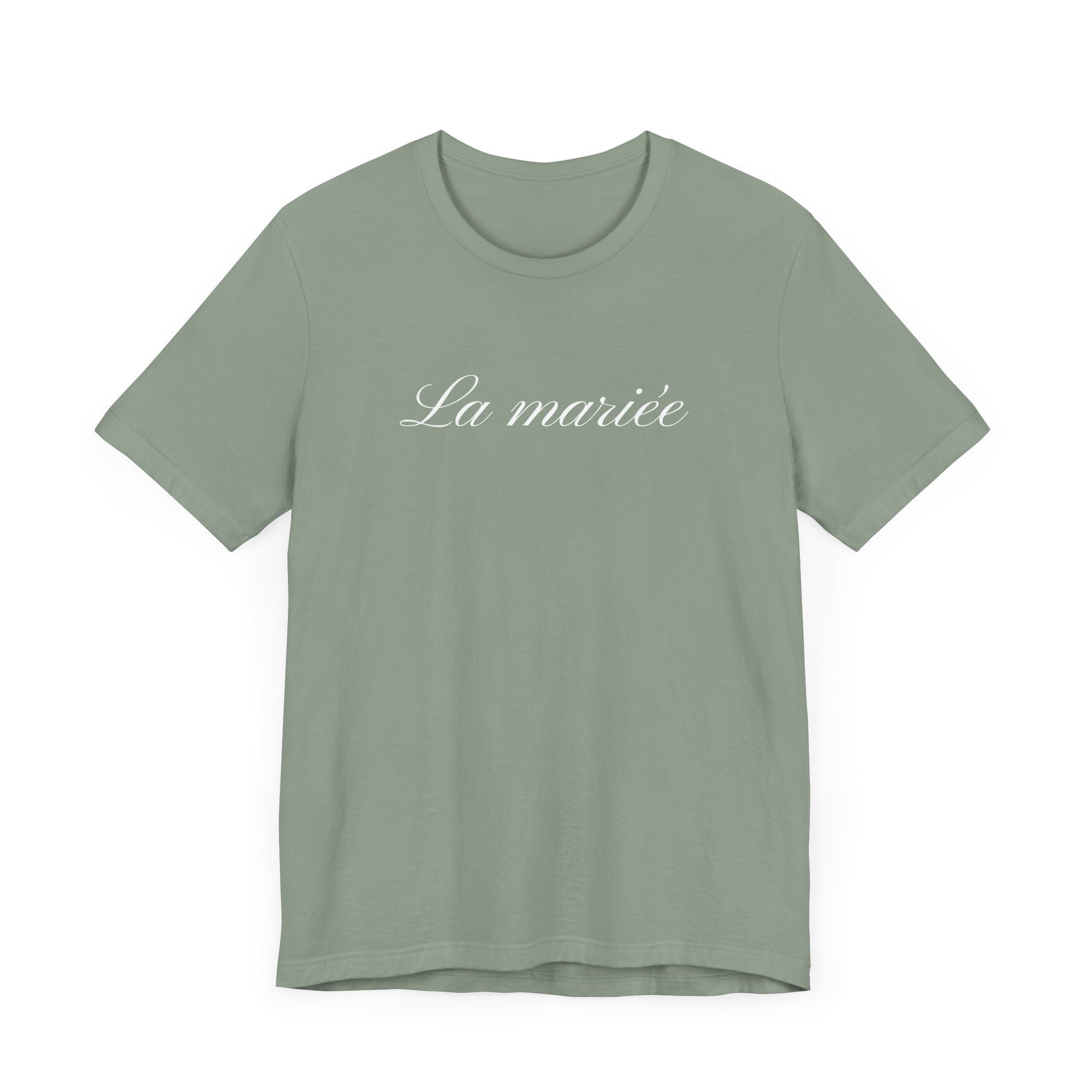 La mariée bride T-Shirt, Wedding Tee, Bridal Party Shirt - La Vie Bien - Bachelorette party - Bachelorette party French