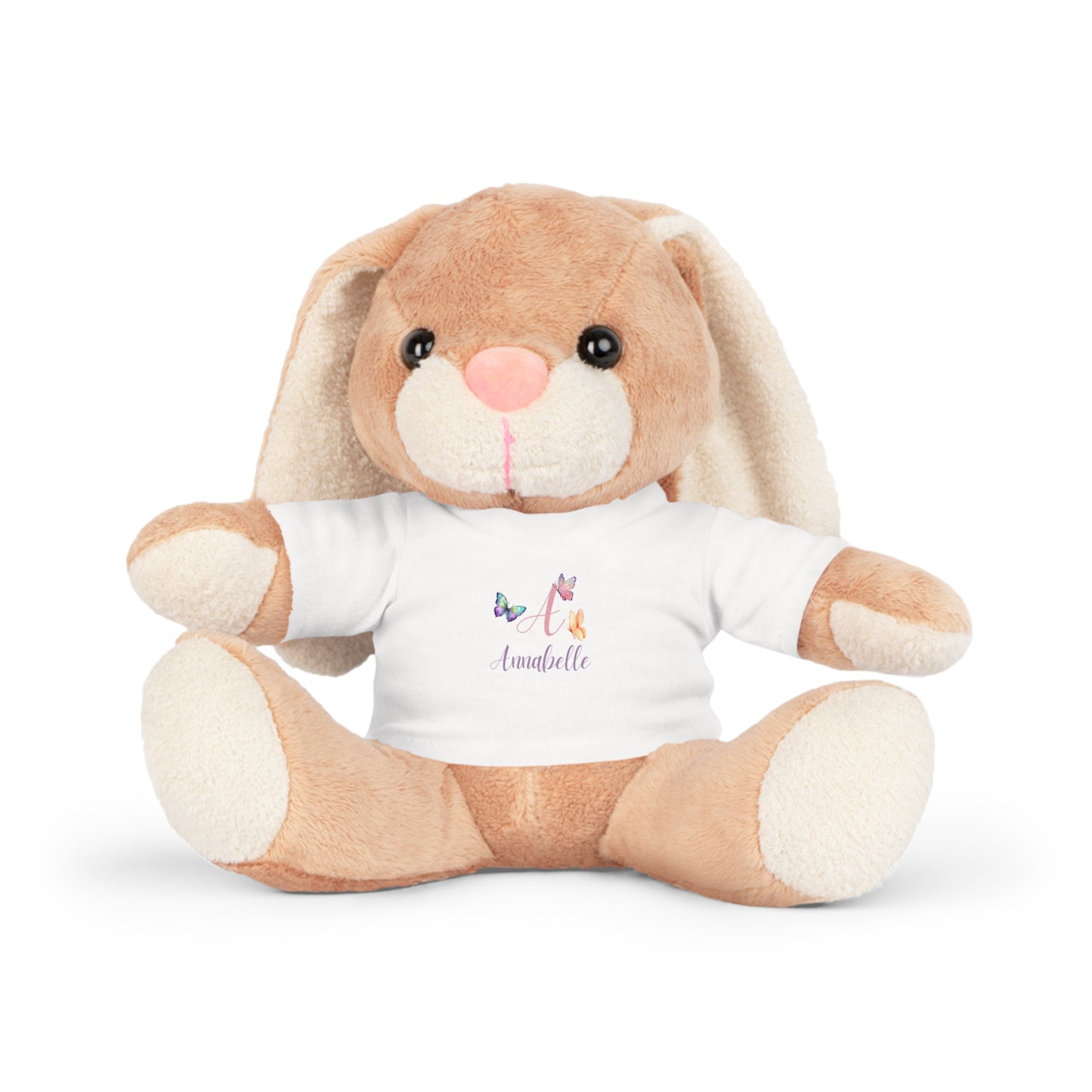 Personalized stuffed animal- Butterfly with initial