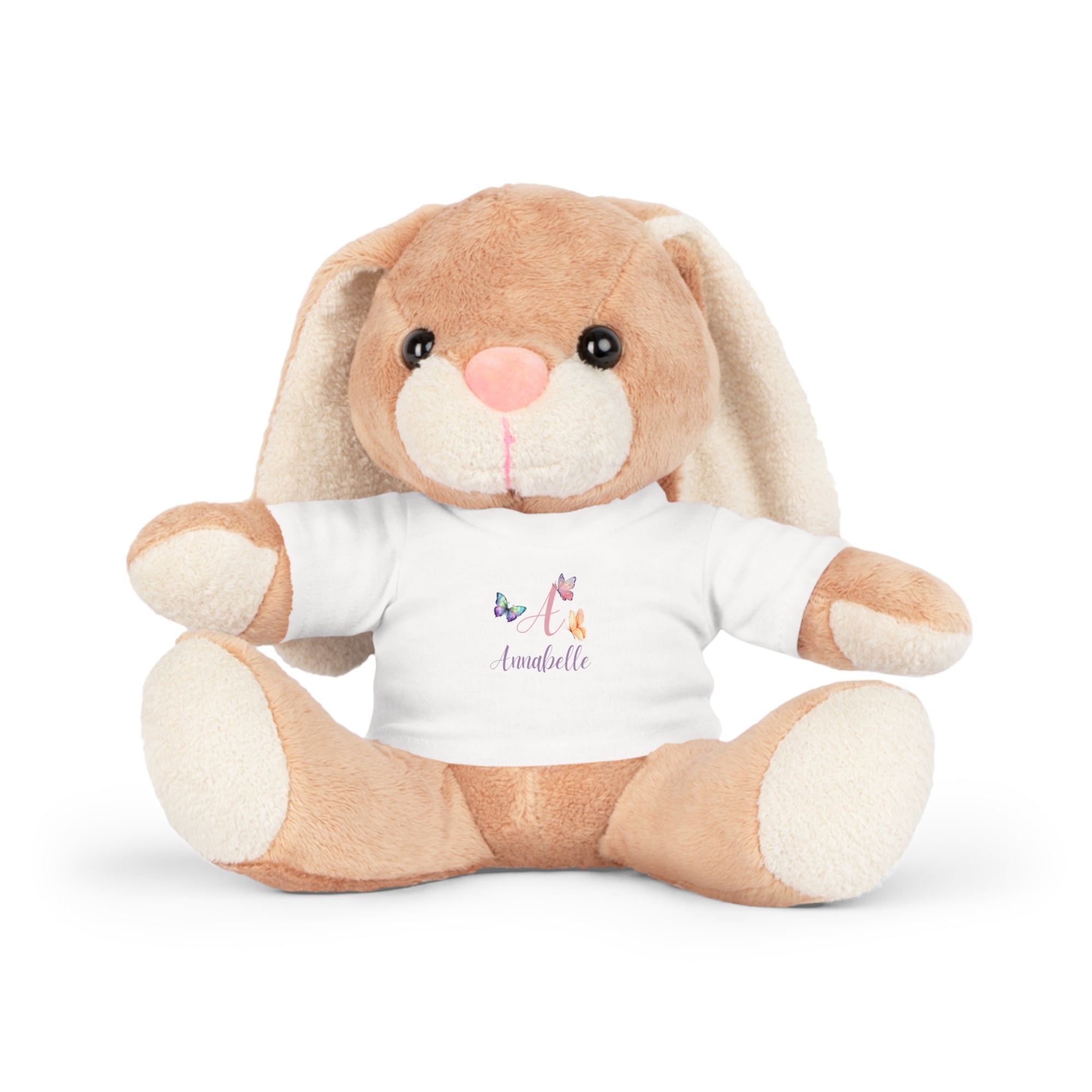 Personalized stuffed animal- Butterfly with initial